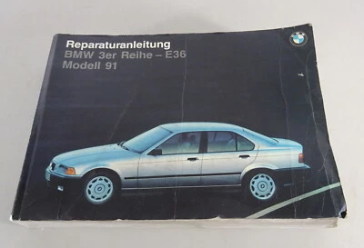 Manuale Di Officina BMW Serie 3 E36 316I / 318I / 320I / 325I Aggiornato 12/1990 - Immagine 1 di 4