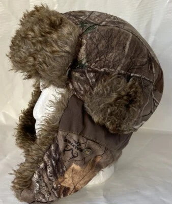 Hot Shot Bomber Trapper Hat  Thinsulate Realtree Adult XL Faux Fur - Image 1 of 4