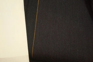 Tessuto lana inglese 4,33 yds Super 100s tuta 10 oz grigio antracite 156" BTP - Foto 1 di 6