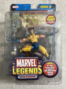 Figura de acción variante desenmascarada Wolverine serie VI de Marvel Legends Toy Biz sellada - Imagen 1 de 4
