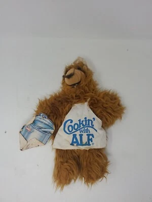 Vintage Alf Puppet 1988 Burger King Chef Cookin With Alf Plush Hand Puppet #423 - Image 1 of 4