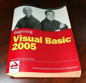 Beginning Visual Basic 2005 by Willis,Thearon;Newsome,Bryan-Used Once-Free S&H! - Picture 1 of 3