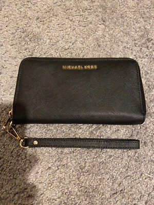 MICHAEL KORS Geldbörse mit Handyfach und Schlaufe - Bild 1 von 2