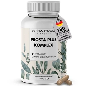 Prostata Kapseln 180 Stück, Prosta Plus Komplex, vegan, geprüft & hochdosiert - Bild 1 von 11