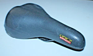Vintage GT SuperSoft Bike Saddle 265/170mm Black MTB Road Gravel Fast Shipping:) - Picture 1 of 7