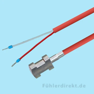 PT100 Anlegefühler / Rohranlegefühler bis 200°C Heizung - Anlegetemperaturfühler - Bild 1 von 2