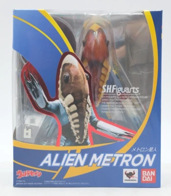 Bandai SH Figuarts Alien Metron Ultraman Monster Caja Abierta Completa Foto 1 de 4