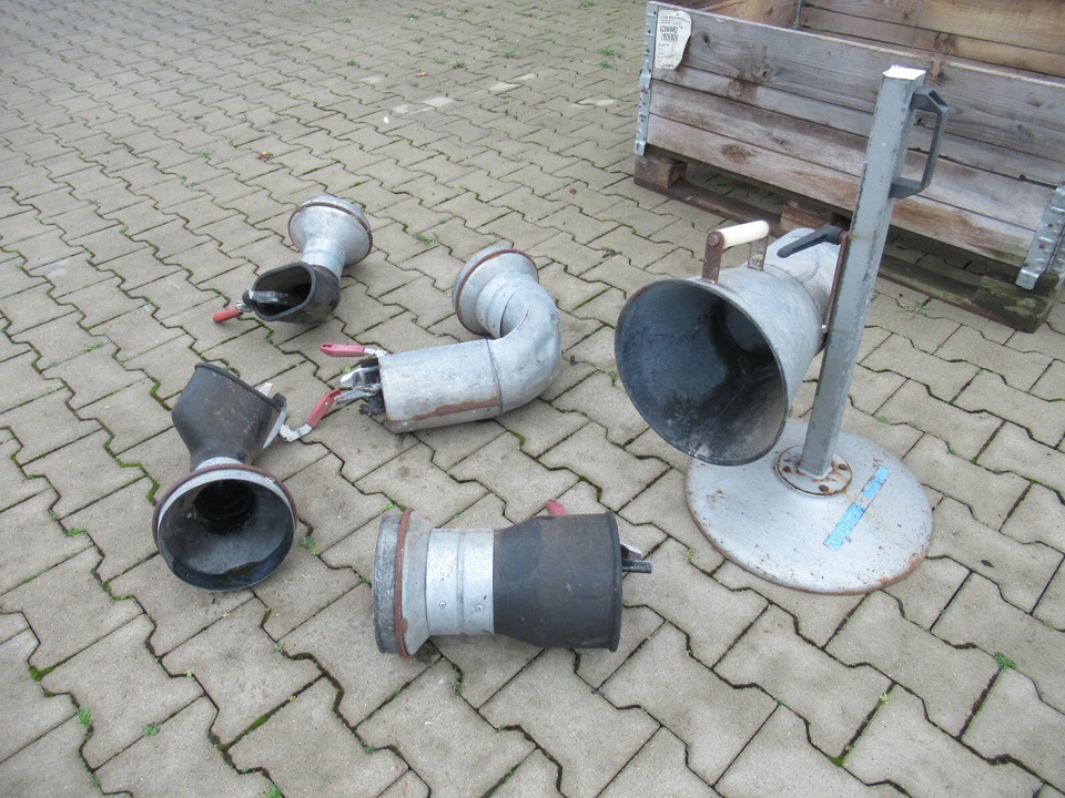  1 Satz Adapter für Abgasabsaugung Nederman Mertner Absaugung Durchmesser 200mm - Bild 1 von 1