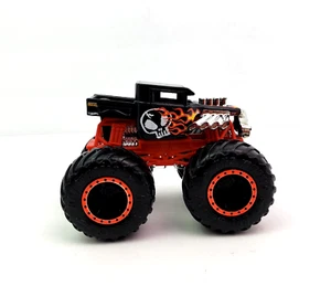 Mattel Hot Wheels Monster Trucks Bone Crusher schwarz rot Truck Fahrzeug Spielzeug - Bild 1 von 6