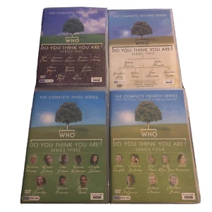 Who Do You Think You Are? UK, Series 1-4, (DVD, BBC) Region 0/All, Used, GC - Picture 1 of 10