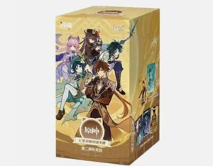 SHININGSOUL GENSHIN IMPACT Official TCG Booster Box Anime Game Card vol.2 - Picture 1 of 6
