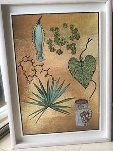 MICHELE  OKA DONER Framed Signed Lithograph 30"x21" - Picture 1 of 5