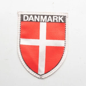 Vintage Danmark Denmark Travel Souvenir Patch - Picture 1 of 4