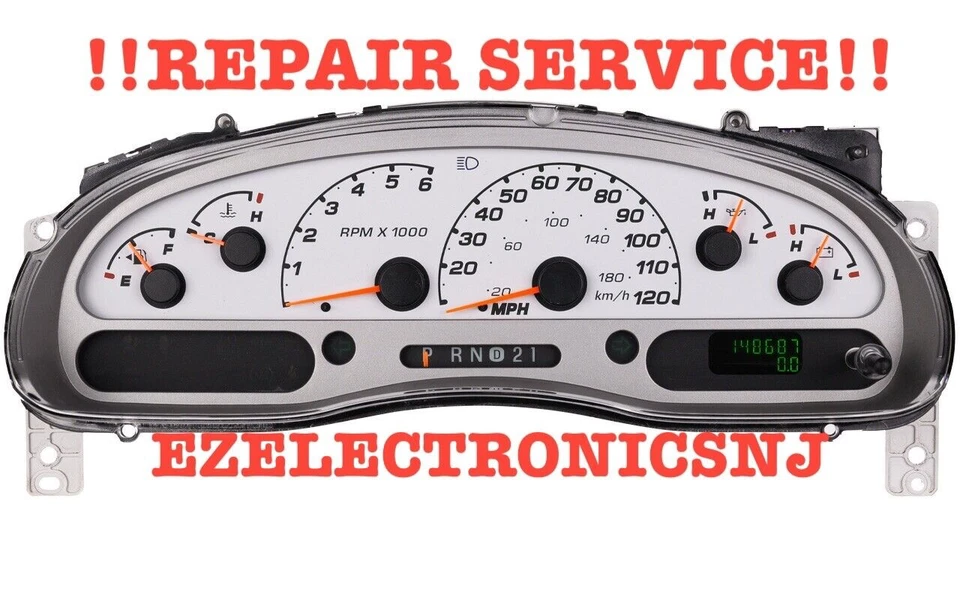 REPAIR SERVICE FOR 2004-2005 FORD EXPLORER SPORT TRAC INSTRUMENT CLUSTER — 第 1/1 张图片