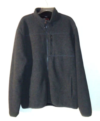 32 Degrees HEAT Gray Men's Jacket  Faux fur Lined Full Zip Packets Size-XL - Image 1 of 4