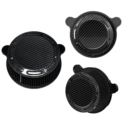 Filtro de aire de fibra de carbono para Harley 2018-23 Street Bob Low Rider S ST FLS Foto 1 de 4