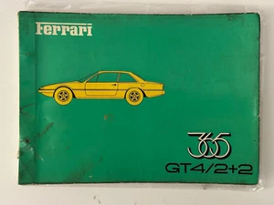 ORIGINALE!!! Libretto uso e manutenzione FERRARI 365 GT4/2+2 - Foto 1 di 1