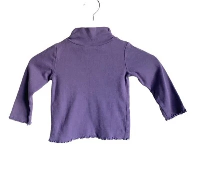 Camisa Circo Púrpura Cuello Simulado Manga Larga Talla 3T Foto 1 de 3