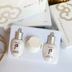 The History of Whoo GongJinHyang Seol Radiant White Set 3 artículos, Kbeauty, muestra - Imagen 1 de 2