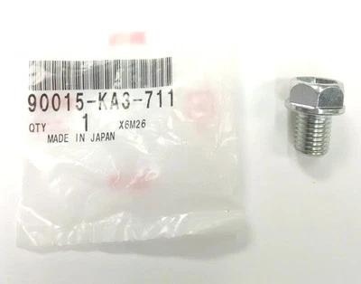 NOS HONDA PERNO ESPECIAL (12 MM) CR80 XL250 CR125R XR600R NX250 90015-KA3-711 Foto 1 de 2