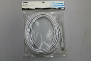 Cable USB 2.0 tipo A macho cable M/M cable velocidad de datos 15 pies negro Vanco USB15A NUEVO - Imagen 1 de 6