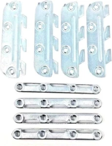 Celtic Woods Set of Bed fittings connectors brackets joiners replacement 130mm - Picture 1 of 7