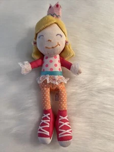 Tickle & Main Big Sister Plush Princess Doll Ballerina TuTu 8” Side Doll Only VG - Imagen 1 de 10