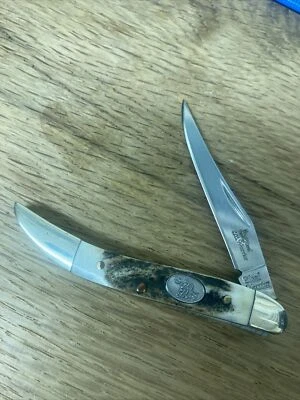 Steel Warrior Stag Small Toothpick Pocket Knife - Image 1 of 4