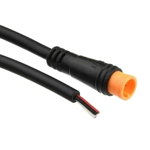 Kabel m.Higo Julet Stecker 3 polig  Kabellänge ca. 37cm (Stecker nur einseitig!) - Bild 1 von 4
