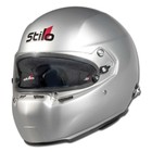 Stilo ST4F N Composite Helmet In Silver Snell SA2020 FHR/HANS FIA