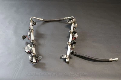 7506923 Distribuidor de combustible con telar de cable 7549051 OEM BMW N62 5er E60 E61 545i Foto 1 de 4