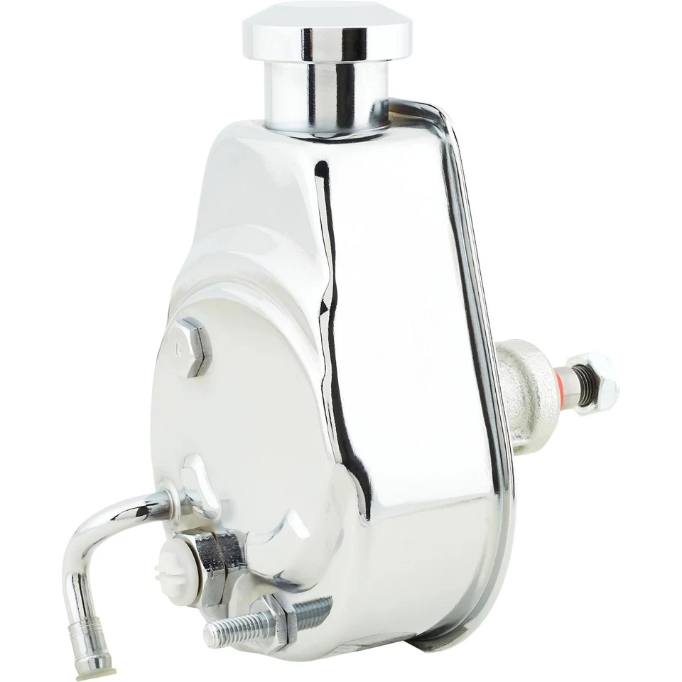 Bomba de direção hidráulica GM com reservatório cromado - Imagem 1 de 4