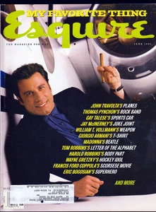 Esquire Magazine - June 1996 - John Travolta - Thomas Pynchon - Bild 1 von 2