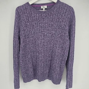 Maglione pullover donna Kim Rogers viola taglia L cotone - Foto 1 di 7