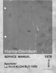 (Read) Harley Sportster 1970-1978 Models WORKSHOP SERVICE REPAIR MANUAL (PDF) - Picture 1 of 4
