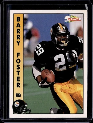 Barry Foster 1992 Pacific #589 Pittsburgh Steelers - Image 1 of 2