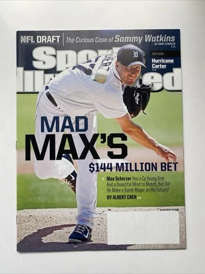Бейсбольный мяч MAX SCHERZER Sports Illustrated Detroit Tigers World Series Cy Young - Изображение 1 из 2