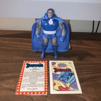 Figura de acción DC Super Powers Darkseid Kenner original 1985 capa, cómic, tarjeta Foto 1 de 4