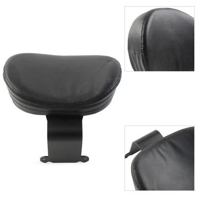 Drivers Rider Backrest Cushion Pad Fit For Honda Shadow Aero VT750 97-03 Black Foto 1 de 4