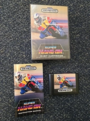 Super Hang-On (Sega Genesis, 1989) Authentic CIB - Image 1 of 4