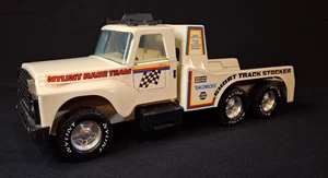 Nylint Pressed Steel Tow Truck, Race Team, Short Track Stocker 1980 Vintage Nice - Picture 1 of 7