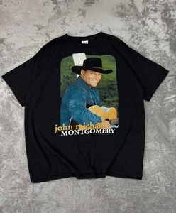 John Michael Montgomery 2001 Tour Vintage T-Shirt (XL) Country Music Tee - Picture 1 of 8