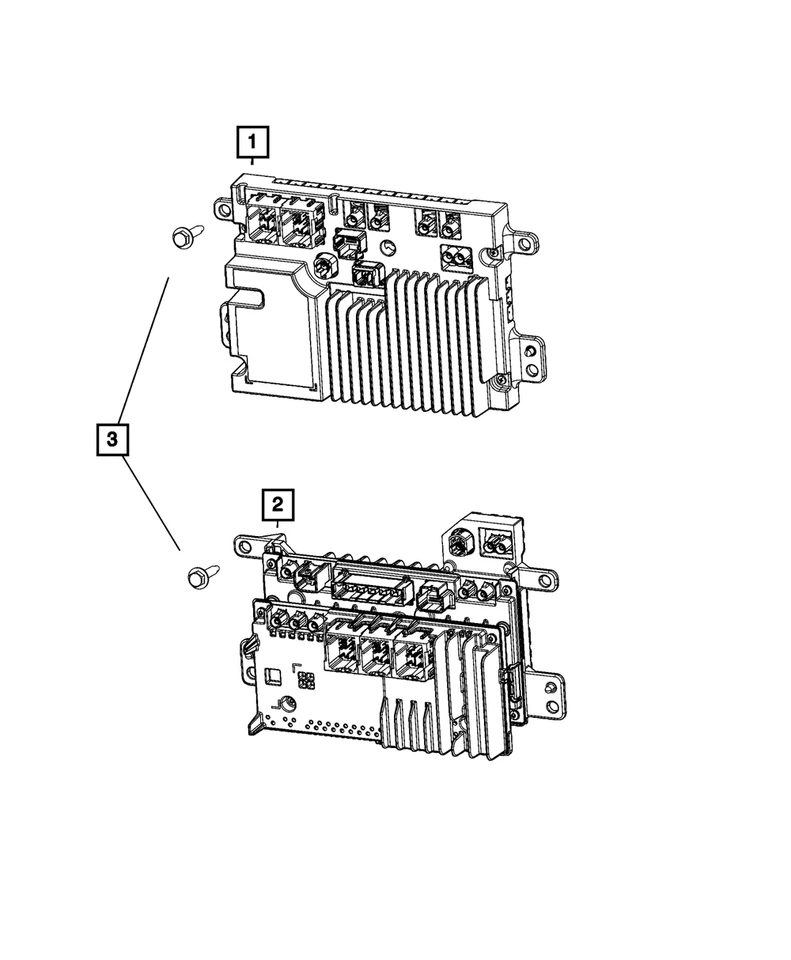 Radio multimedia Mopar original 68618455AD Foto 1 de 1