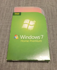 Microsoft Windows 7 Home Premium 32 & 64 Bit DVD Disc Upgrade  -  USED - Picture 1 of 2