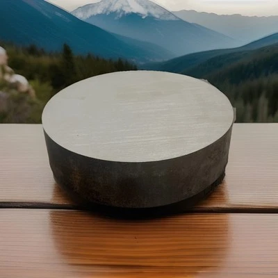 9310 Steel Round Bar – HR Normalized & Tempered AQ – 8″ Dia x 2″ Long – Alloy - Image 1 of 4