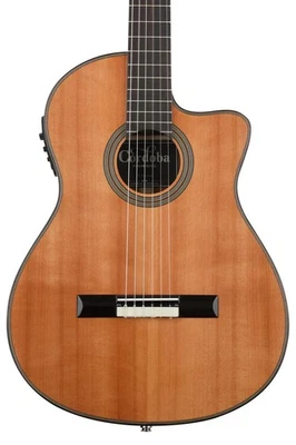 Cordoba Fusion 12, Nylon String Acoustic Guitar - Cedar - Image 1 of 4