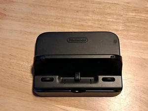 Genuine OEM Nintendo Wii U Gamepad Black Charge Dock Cradle WUP-014 - Picture 1 of 2