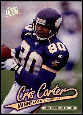 Cris Carter 1997 Ultra #G146 Vikings NFL LEER ENVÍO GRATUITO AutographDen Foto 1 de 2