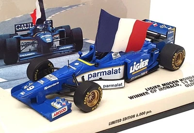 Minichamps 1/43 Scale 430 960099 - F1 Ligier Honda Winner Monaco GP 1996 Panis - Image 1 of 4