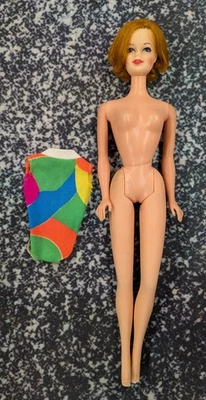Vintage Barbie TNT STACEY Mattel Barbie Mod Friend 1960s Original Short Flip Tit - Imagem 1 de 4